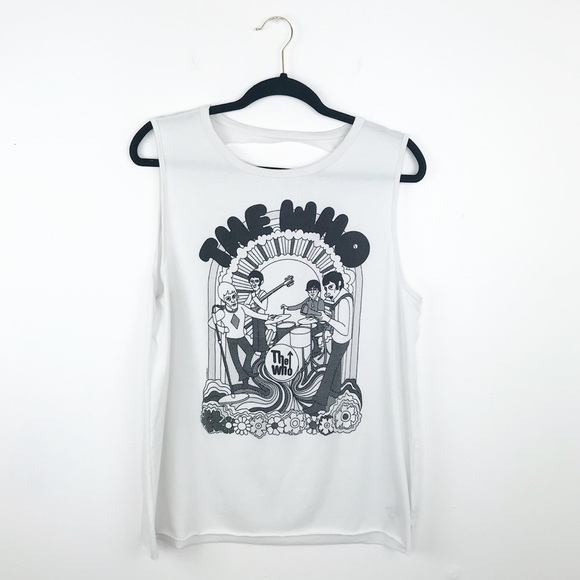 Bravado Tops - The Who graphic band tank